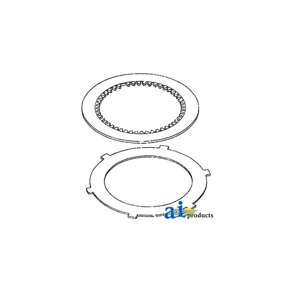 PTO Clutch Disc Kit, Consist Of: 1.7" x6.4" x6"